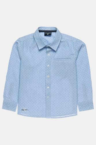 Alouette παιδικό πουκάμισο με πουά print (12 μηνών-5 ετών) - 00221532 Σιελ